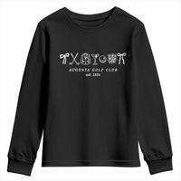 Augusta Golf Club Est 1934 Preppy Coquette Bows Youth Sweatshirt Southern Golfing Girl Aesthetic Lifestyle