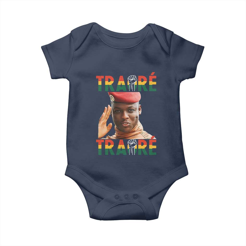 Traoré 2025 Baby Onesie African President Burkina Faso