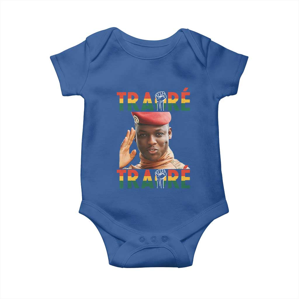 Traoré 2025 Baby Onesie African President Burkina Faso