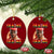 Traoré 2025 Ceramic Ornament African President Burkina Faso - Wonder Print Shop