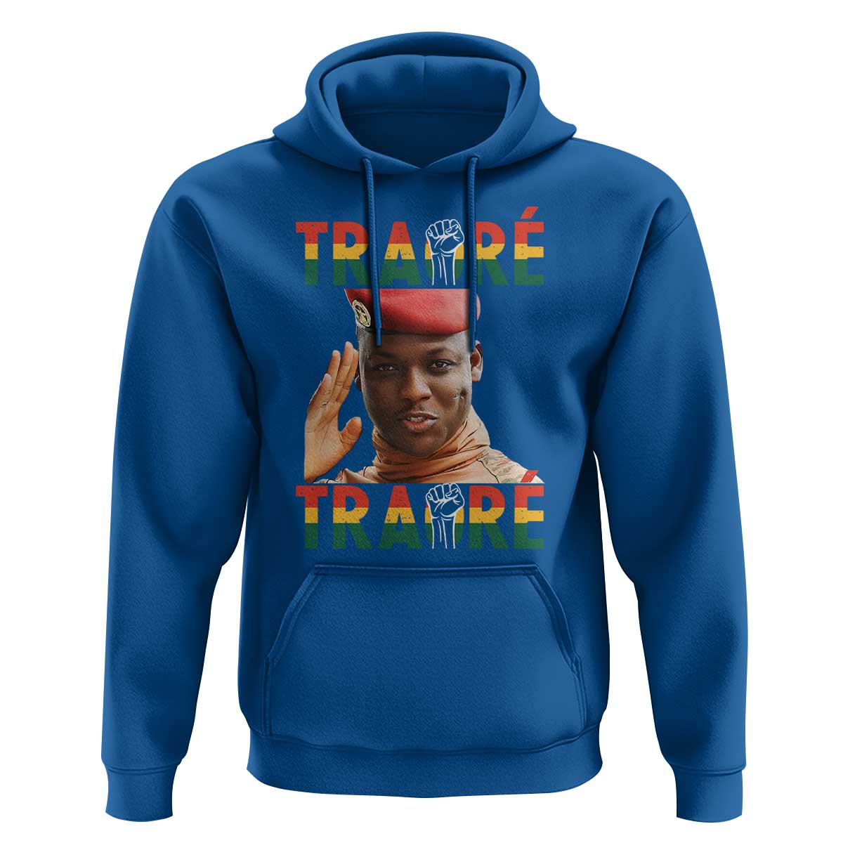 Traoré 2025 Hoodie African President Burkina Faso