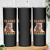 Traoré 2025 Skinny Tumbler African President Burkina Faso