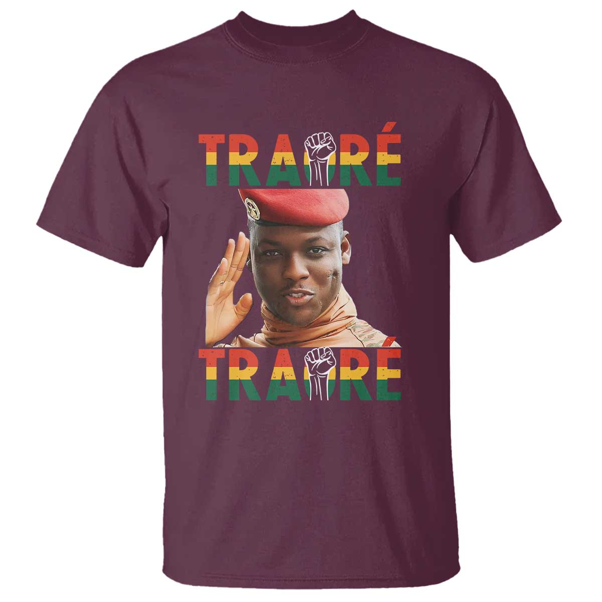 Traoré 2025 T Shirt African President Burkina Faso