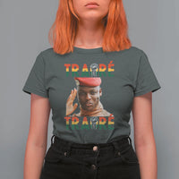 Traoré 2025 T Shirt For Women African President Burkina Faso
