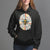 Vintage Bee Daisy Flowers Retro Groovy Hoodie - Wonder Print Shop