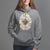 Vintage Bee Daisy Flowers Retro Groovy Hoodie - Wonder Print Shop