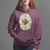 Vintage Bee Daisy Flowers Retro Groovy Hoodie - Wonder Print Shop