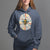 Vintage Bee Daisy Flowers Retro Groovy Hoodie - Wonder Print Shop