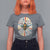 Vintage Bee Daisy Flowers Retro Groovy T Shirt For Women - Wonder Print Shop