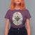 Vintage Bee Daisy Flowers Retro Groovy T Shirt For Women - Wonder Print Shop