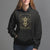 Dark Academia Spiritual The Queen Bee Tarot Card Hoodie - Wonder Print Shop