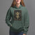 Dark Academia Spiritual The Queen Bee Tarot Card Hoodie - Wonder Print Shop