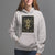 Dark Academia Spiritual The Queen Bee Tarot Card Hoodie - Wonder Print Shop