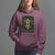 Dark Academia Spiritual The Queen Bee Tarot Card Hoodie - Wonder Print Shop