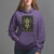 Dark Academia Spiritual The Queen Bee Tarot Card Hoodie - Wonder Print Shop