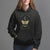 Celestial Dark Academia Death Head Moth Tarot Card Hoodie - Wonder Print Shop