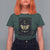 Celestial Dark Academia Death Head Moth Tarot Card T Shirt For Women - Wonder Print Shop