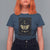 Celestial Dark Academia Death Head Moth Tarot Card T Shirt For Women - Wonder Print Shop