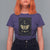 Celestial Dark Academia Death Head Moth Tarot Card T Shirt For Women - Wonder Print Shop