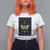 Celestial Dark Academia Death Head Moth Tarot Card T Shirt For Women - Wonder Print Shop