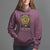 Celestial Floral Luna Moth Tarot Card The Moon Hoodie - Wonder Print Shop
