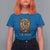 Celestial Floral Luna Moth Tarot Card The Moon T Shirt For Women - Wonder Print Shop