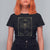 Celestial Dark Academia Dragonfly Tarot Card Moon Phases T Shirt For Women - Wonder Print Shop