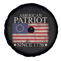 American Patriot Since 1776 Betsy Ross Flag Spare Tire Cover