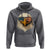 Patriotic Bald Eagle Hoodie With Sunglasses American Flag Vintage - Wonder Print Shop