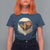 Patriotic Bald Eagle T Shirt For Women With Sunglasses American Flag Vintage - Wonder Print Shop