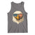 Patriotic Bald Eagle Tank Top With Sunglasses American Flag Vintage - Wonder Print Shop