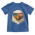 Patriotic Bald Eagle Toddler T Shirt With Sunglasses American Flag Vintage - Wonder Print Shop