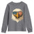 Patriotic Bald Eagle Youth Sweatshirt With Sunglasses American Flag Vintage - Wonder Print Shop