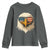 Patriotic Bald Eagle Youth Sweatshirt With Sunglasses American Flag Vintage - Wonder Print Shop
