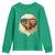 Patriotic Bald Eagle Youth Sweatshirt With Sunglasses American Flag Vintage - Wonder Print Shop