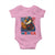 Funny American Eagle Eating Hot Dog Baby Onesie 4th Of July Party Patriotic USA Flag - Wonder Print Shop