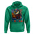 Funny American Eagle Eating Hot Dog Hoodie 4th Of July Party Patriotic USA Flag - Wonder Print Shop