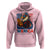 Funny American Eagle Eating Hot Dog Hoodie 4th Of July Party Patriotic USA Flag - Wonder Print Shop