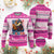 Funny American Eagle Eating Hot Dog Ugly Christmas Sweater 4th Of July Party Patriotic USA Flag - Wonder Print Shop