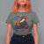 Funny American Eagle Eating Hot Dog T Shirt For Women 4th Of July Party Patriotic USA Flag - Wonder Print Shop