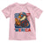 Funny American Eagle Eating Hot Dog Toddler T Shirt 4th Of July Party Patriotic USA Flag - Wonder Print Shop