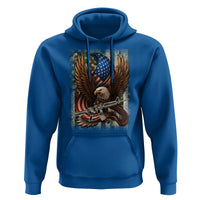 Patriotic Armed Eagle with  Camo Flag Hoodie Military Patriotic USA Defense - Wonder Print Shop