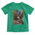 Patriotic Armed Eagle with  Camo Flag Toddler T Shirt Military Patriotic USA Defense - Wonder Print Shop
