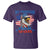 My Pronouns Are USA T Shirt Bold Patriotic Eagle with American Flag Bandana Mullet - Wonder Print Shop