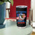 My Pronouns Are USA Tumbler Cup Bold Patriotic Eagle with American Flag Bandana Mullet - Wonder Print Shop