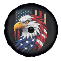 Fierce American Eagle Spare Tire Cover Bold Patriotic 4th of July USA Freedom - Wonder Print Shop