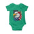 Fierce American Eagle Baby Onesie Bold Patriotic 4th of July USA Freedom - Wonder Print Shop