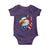 Fierce American Eagle Baby Onesie Bold Patriotic 4th of July USA Freedom - Wonder Print Shop