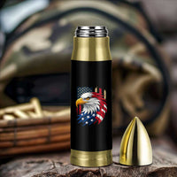 Fierce American Eagle Bullet Tumbler Bold Patriotic 4th of July USA Freedom - Wonder Print Shop