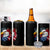 Fierce American Eagle 4 in 1 Can Cooler Tumbler Bold Patriotic 4th of July USA Freedom - Wonder Print Shop